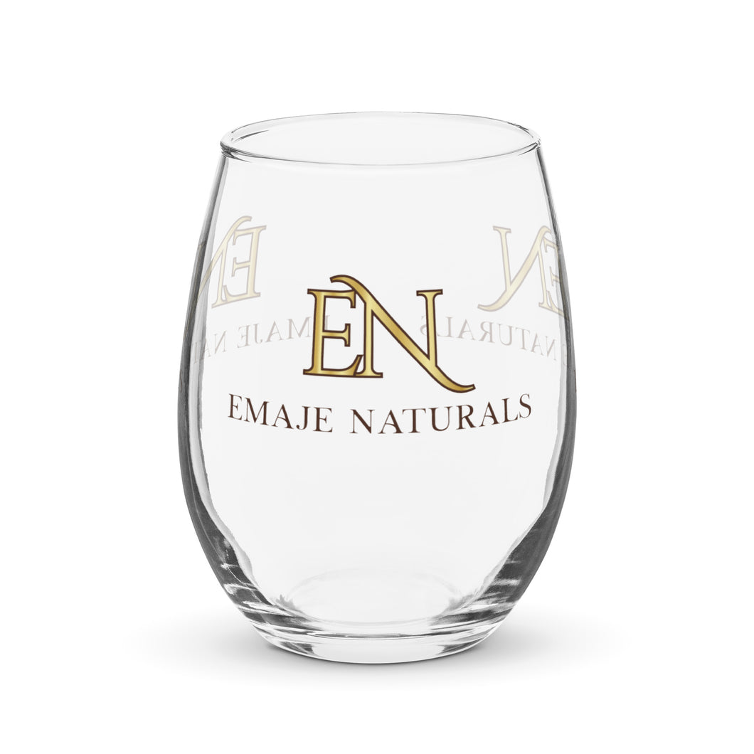 Emaje Naturals Stemless wine glass